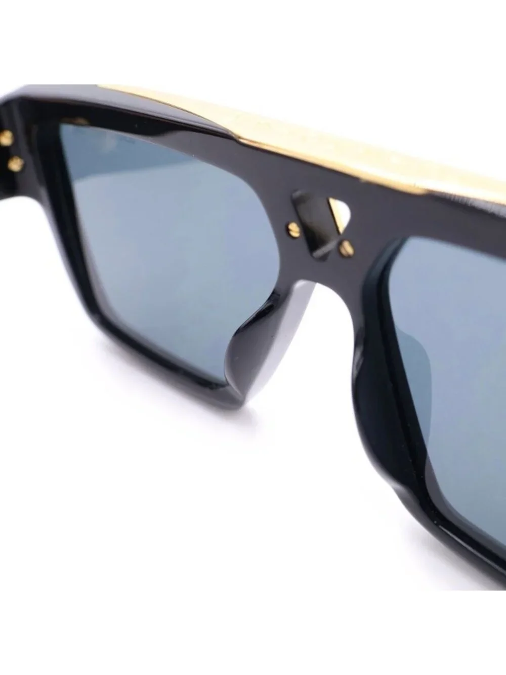 Louis Vuitton 1.1 Evidence Sunglasses Eyewear 60 13 Black Gold
